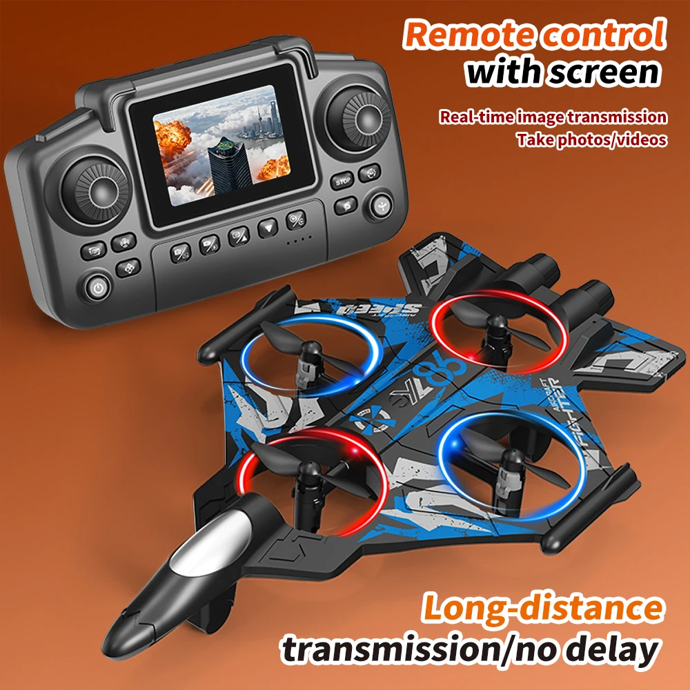 Drone Rc Jet - YL86 Kameralı RC Uçak Helikopter Üç