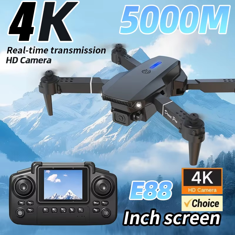 Drone Top Rc - 4K Çift Kameralı HD Hava Fotoğrafçılığı