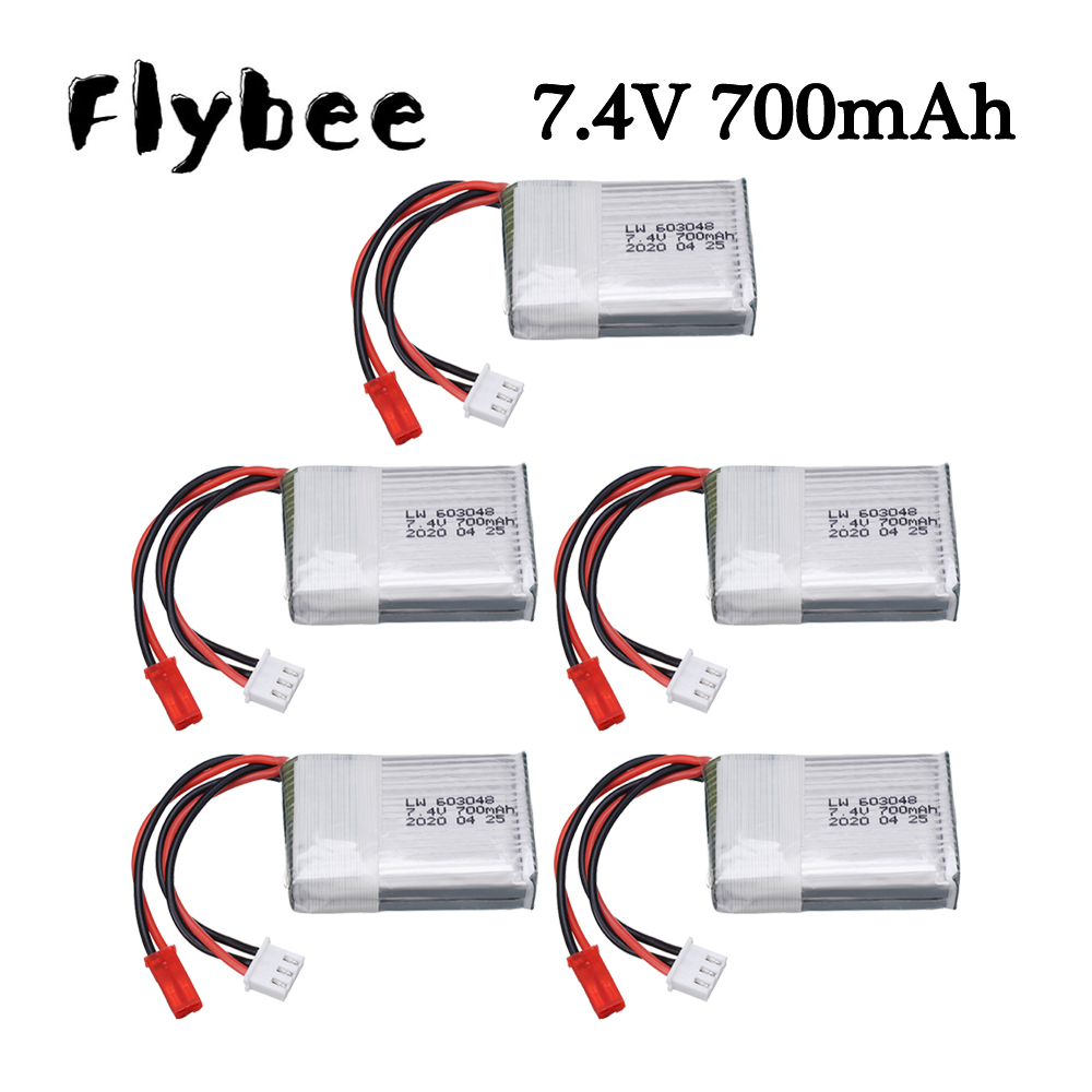 Drone Rc Link - 7.4V 700mAh 25c Lipo Pil MJXRC
