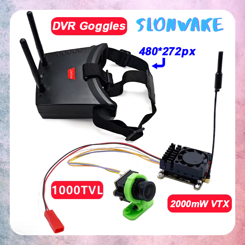 Analog Fpv Transmitter - 20Km'den Fazla Menzilli 5.8Ghz 2W FPV