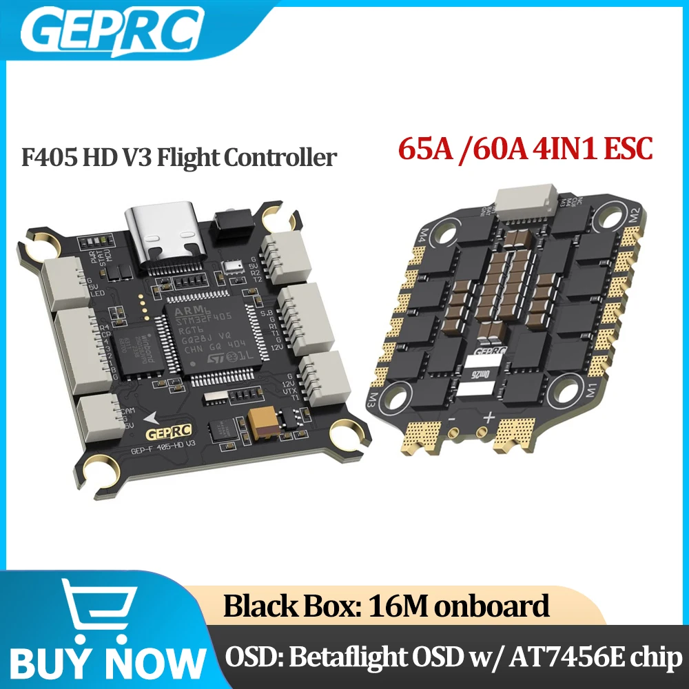 UniFlyGEPRC TAKER F405 HD V3 U - Betaflight Flight Controller incelemesi ve fiyatı