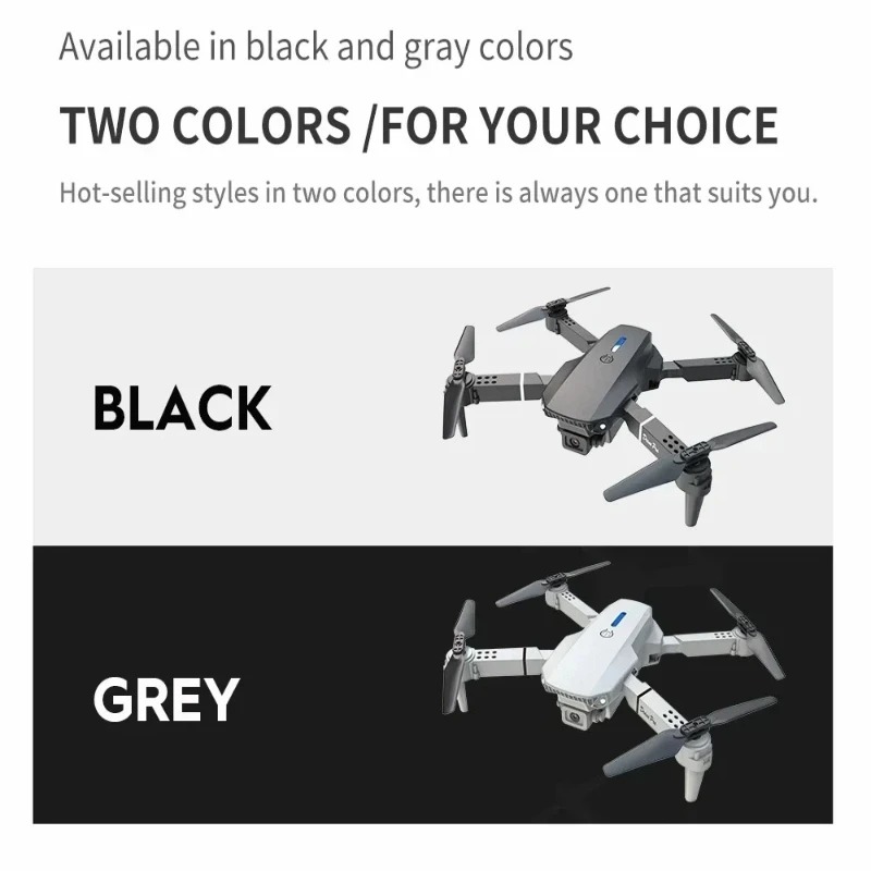 E88 Mini Drone 4K HD Kamera Wi - Drone Pro Rc Ufo incelemesi ve fiyatı
