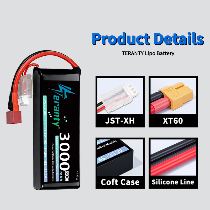 TERANTY 2S 3000mAh Lipo Pil 7. - Drone Rc Link incelemesi ve fiyatı