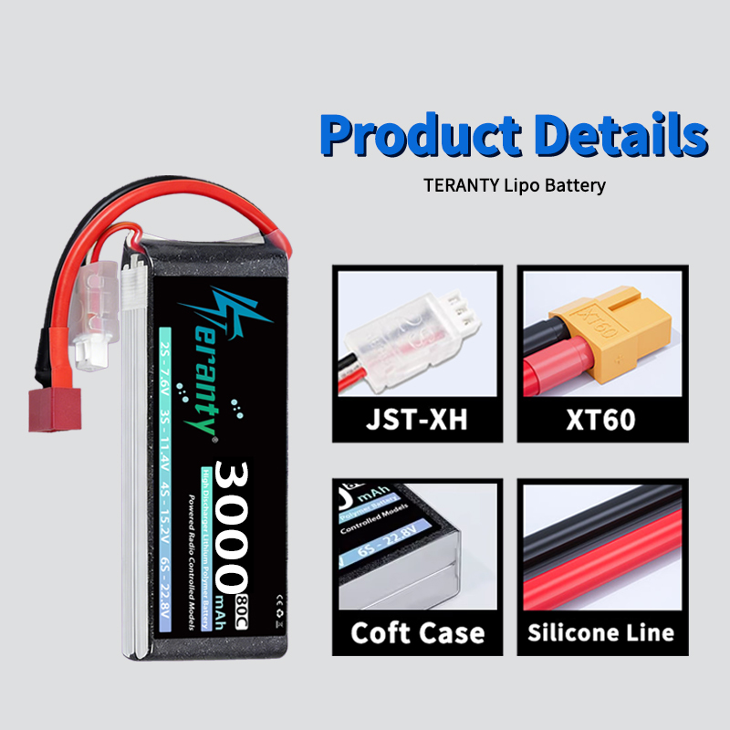 TERANTY 2S 3000mAh Lipo Pil 7. - Drone Rc Link incelemesi ve fiyatı