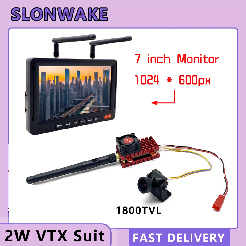 SLONWAKE 5.8G 2W VTX FPV 1800T - Drone Kf Rc incelemesi ve fiyatı