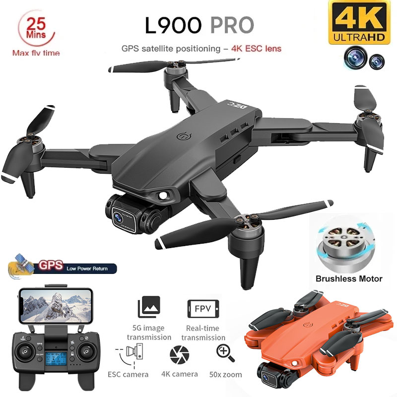L900 Pro GPS Drone 4K profesyo - Drone Kf Rc incelemesi ve fiyatı
