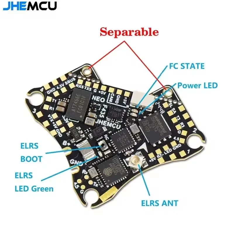 JHEMCU F435 NEO 1S AIO Uçuş Ko - Drone Neo Rc incelemesi ve fiyatı