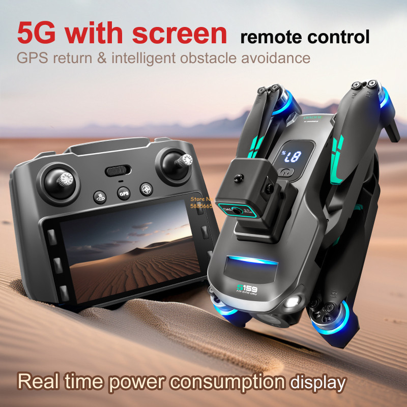 8K Çift Kamera 5G WIFI FPV Uza - Drone Kf Rc incelemesi ve fiyatı