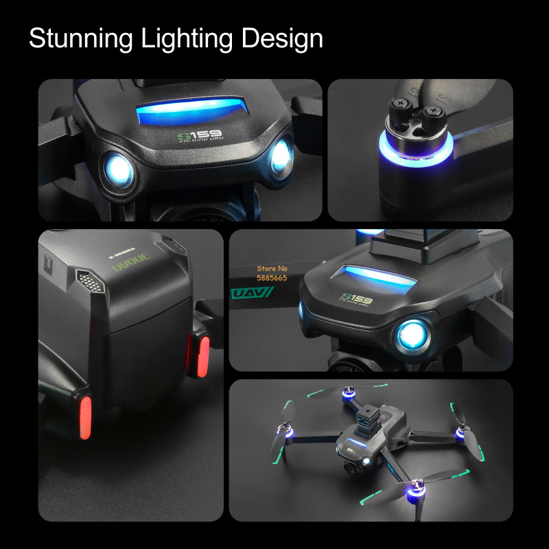 8K Çift Kamera 5G WIFI FPV Uza - Drone Kf Rc incelemesi ve fiyatı