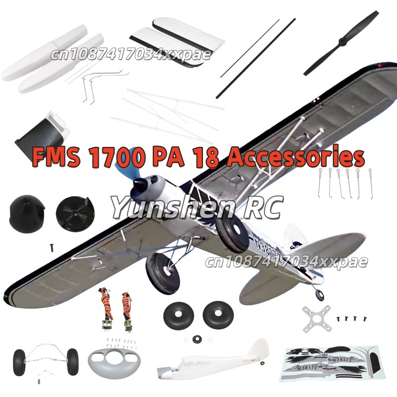 FMS RC Uçak Çıkartmaları 1700m - Drone Rc Jet incelemesi ve fiyatı