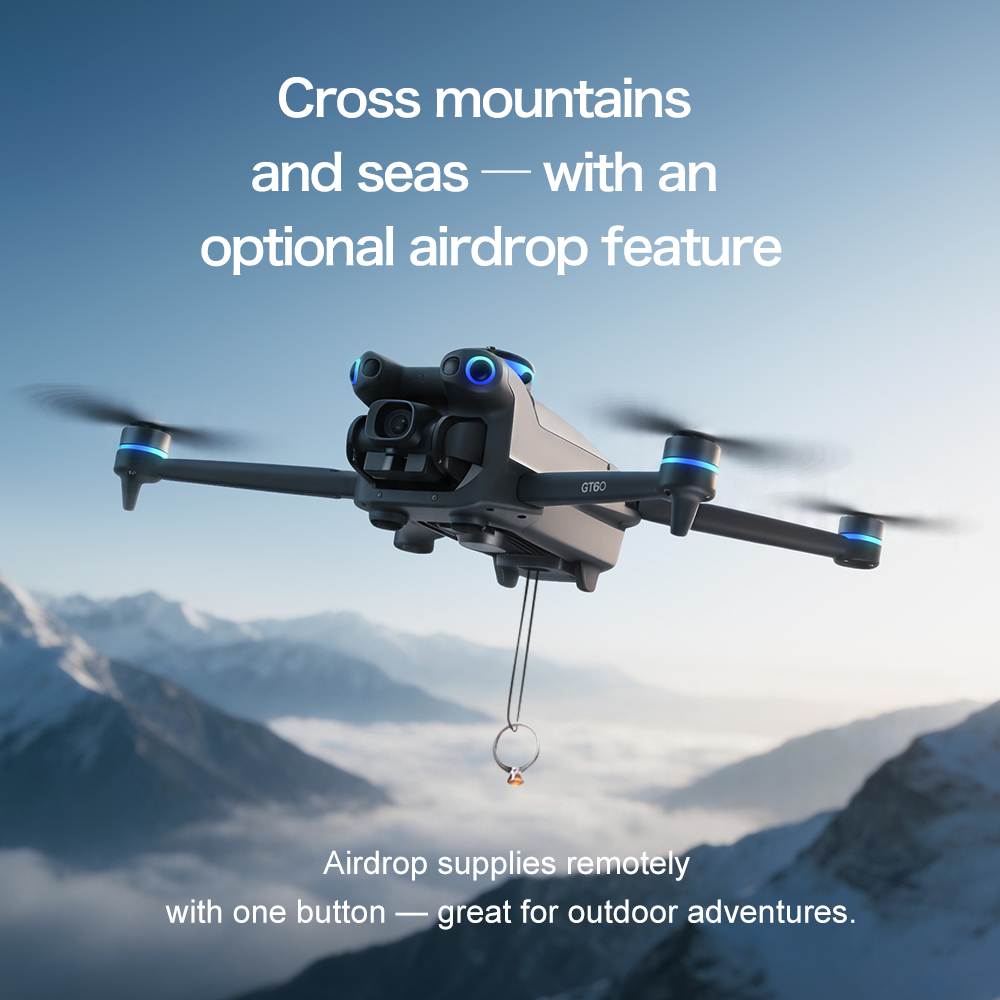 Orijinal GT60 GPS Katlanabilir - Drone Ls Rc incelemesi ve fiyatı