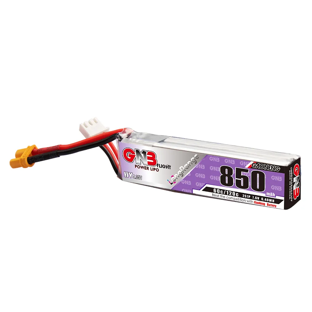 GAONENG GNB LiPo Pil 850mAh 2S - Drone Rc Link incelemesi ve fiyatı