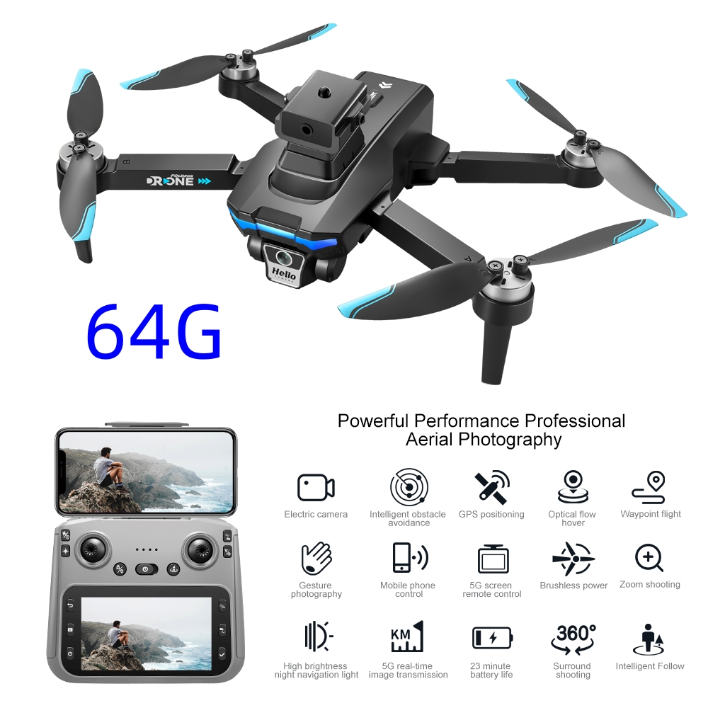 F208 Drone 8K Profesyonel RC 6 - Drone Top Rc incelemesi ve fiyatı