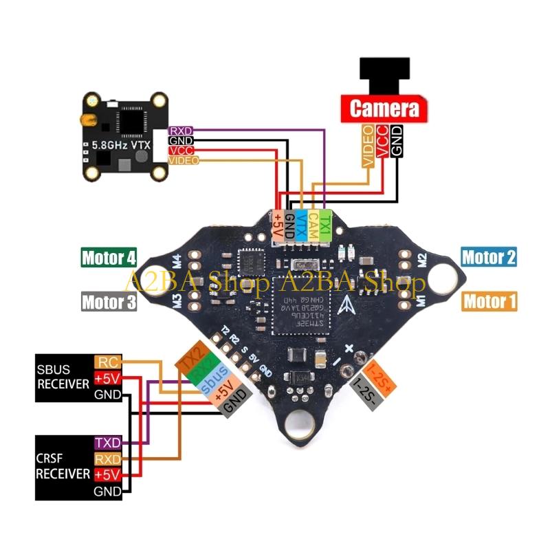 A2BA F4DC Önceden Yüklenmiş Be - Betaflight Flight Controller incelemesi ve fiyatı