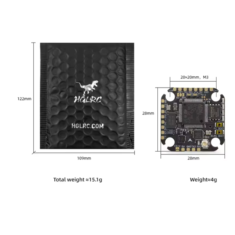 HGLRC SPECTER F722 Lite Uçuş K - Betaflight Flight Controller incelemesi ve fiyatı