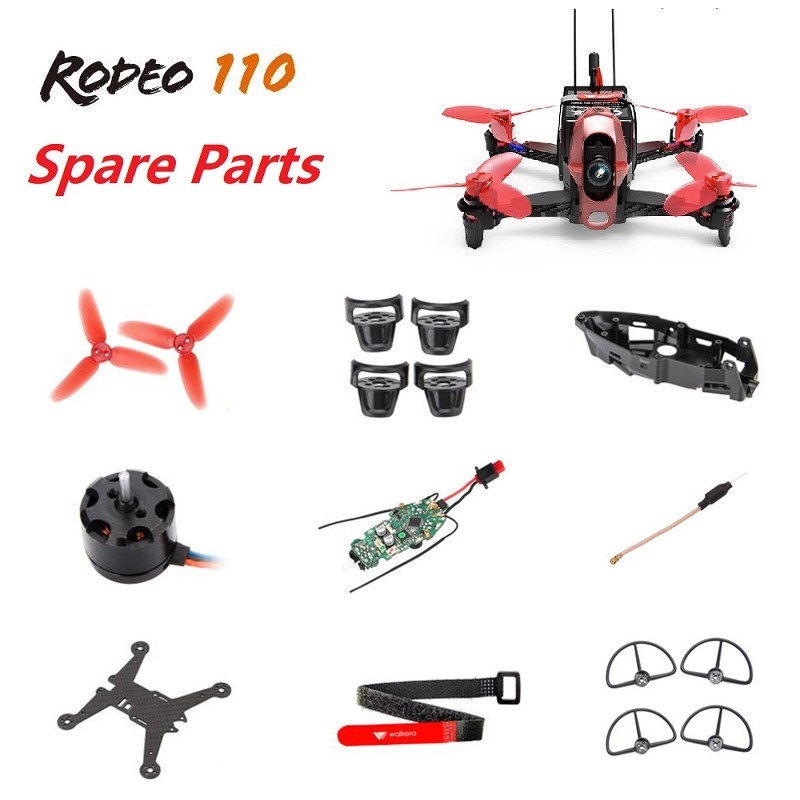 Walkera Rodeo 110 RC Drone Yed - Drone Rc Land incelemesi ve fiyatı