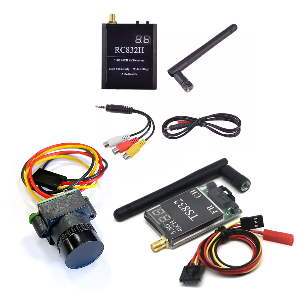 TS832 Alıcı +RC832 +1000TVL ka - Fpv Antenna Receiver incelemesi ve fiyatı