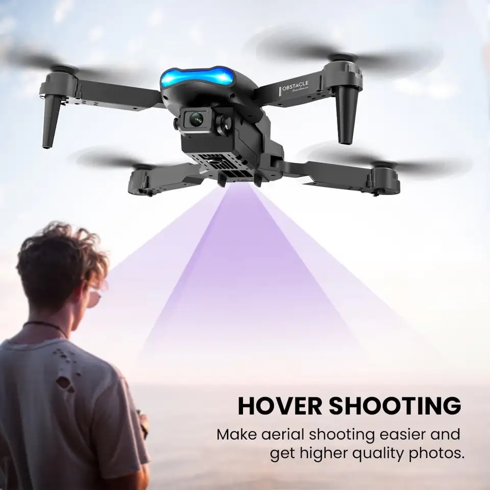 Yeni Mini drone E99 4K WIFI HD - Drone Pro Rc Ufo incelemesi ve fiyatı