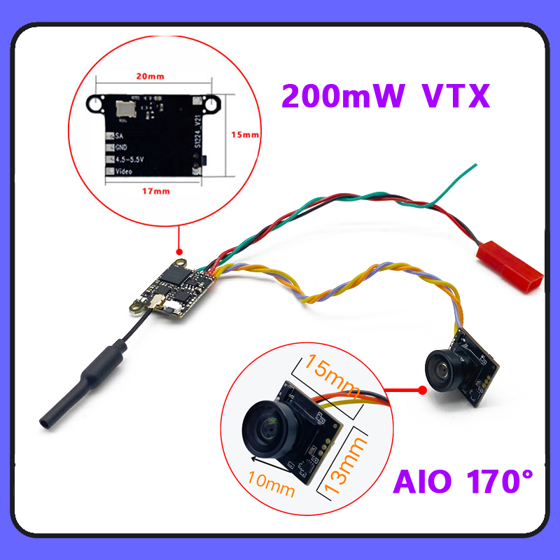 SLONWAKE 5.8G 1200TVL FPV Kame - Rc Airplane Drone incelemesi ve fiyatı