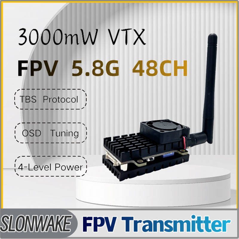 SLONWAKE 5.8G 3000mW Simülasyo - Rc Airplane Drone incelemesi ve fiyatı