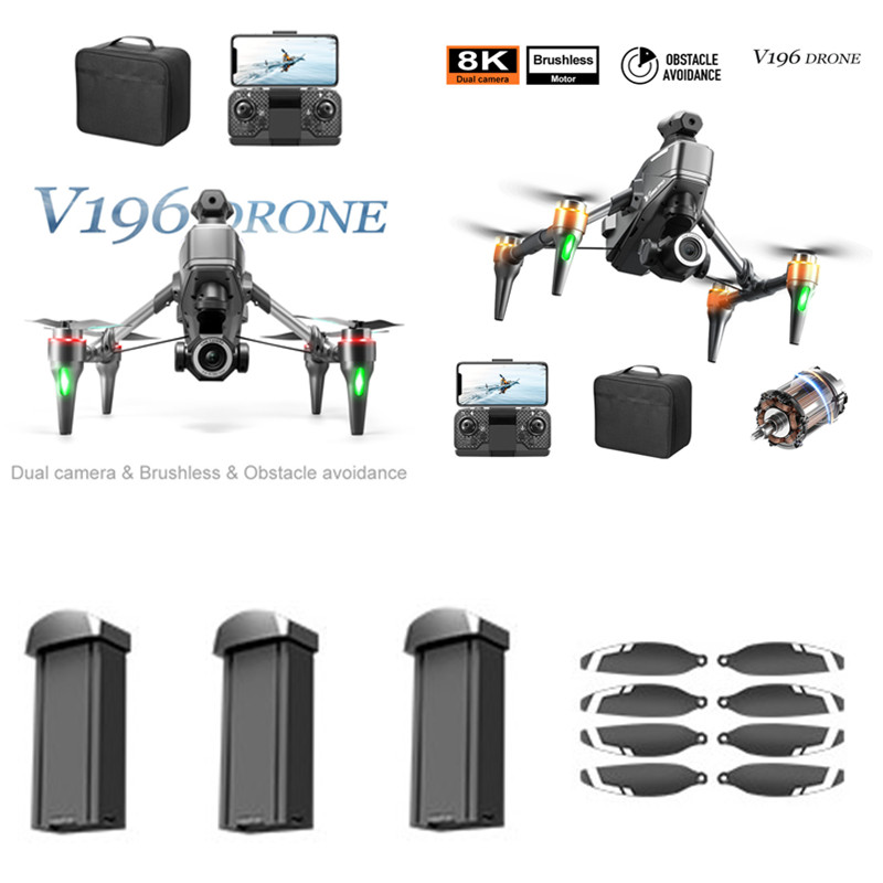 V196 Fırçasız Optik Akış Engel - Drone V196 Rc incelemesi ve fiyatı