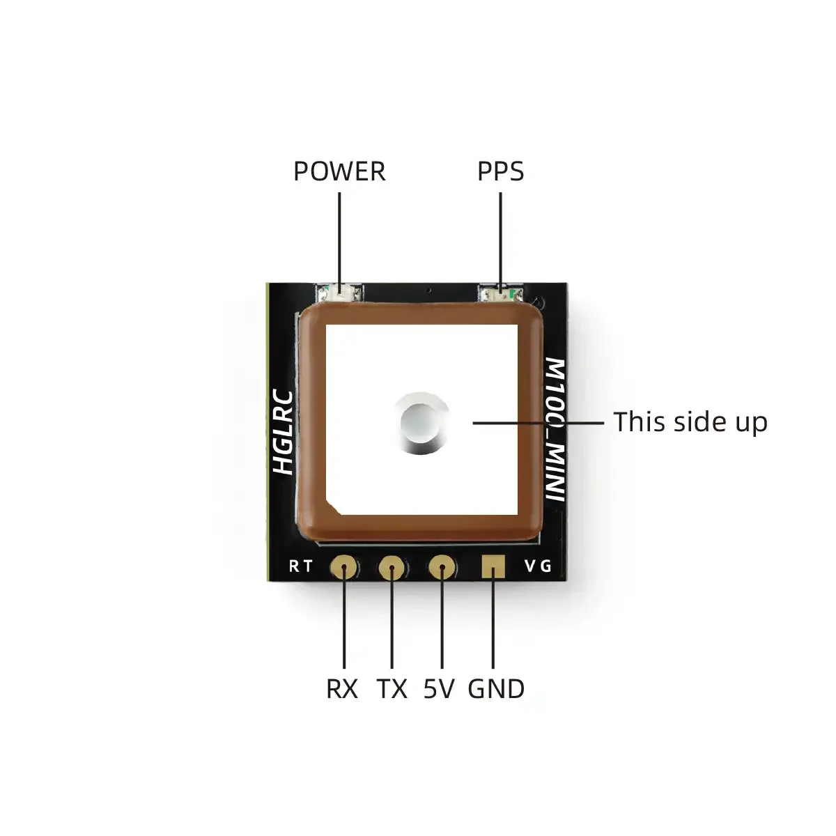 HGLRC M100 MINI GPS Modülü M10 - Analog Fpv Transmitter incelemesi ve fiyatı