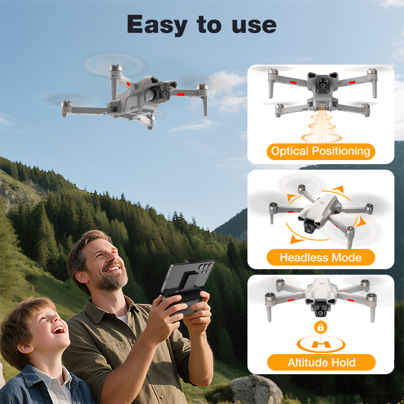 YENİ Sıcak L017 Pro Drone Fırç - Drone Rc Land incelemesi ve fiyatı