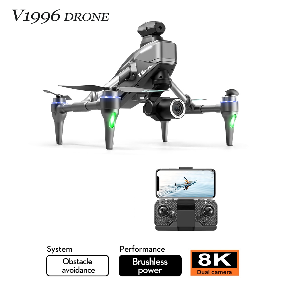 2024 Yeni V196 Drone 8K Profes - Drone V196 Rc incelemesi ve fiyatı