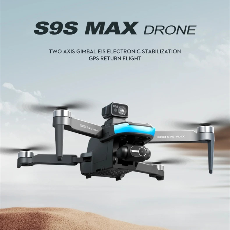 S9S MAX Fırçasız RC Drone Quad - Drone Ls Rc incelemesi ve fiyatı