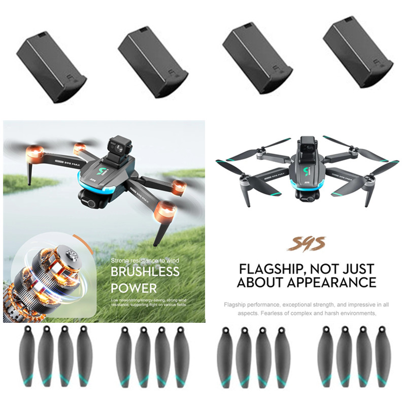 S9S MAX Fırçasız RC Drone Quad - Drone Ls Rc incelemesi ve fiyatı