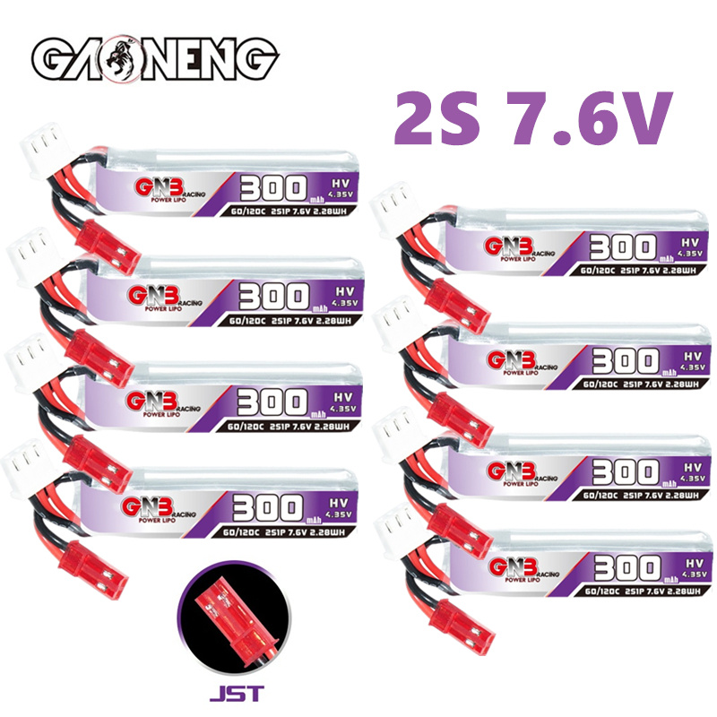 GAONENG GNB 2S 7.6V 300mAh 60C - Analog Fpv Transmitter incelemesi ve fiyatı