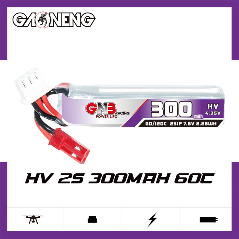 GAONENG GNB 2S 7.6V 300mAh 60C - Analog Fpv Transmitter incelemesi ve fiyatı