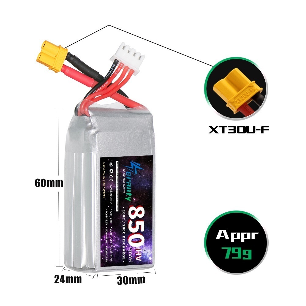 1/2/3 adet TERANTY 3S 11.4V Li - Analog Fpv Transmitter incelemesi ve fiyatı